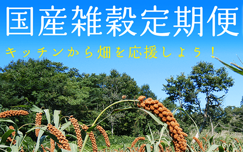 国産雑穀定期便〈2016年お届け分〉豊作につき限定追加募集！