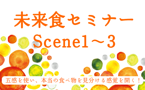 【つぶつぶ食学】未来食セミナー　全国各地で開催中！